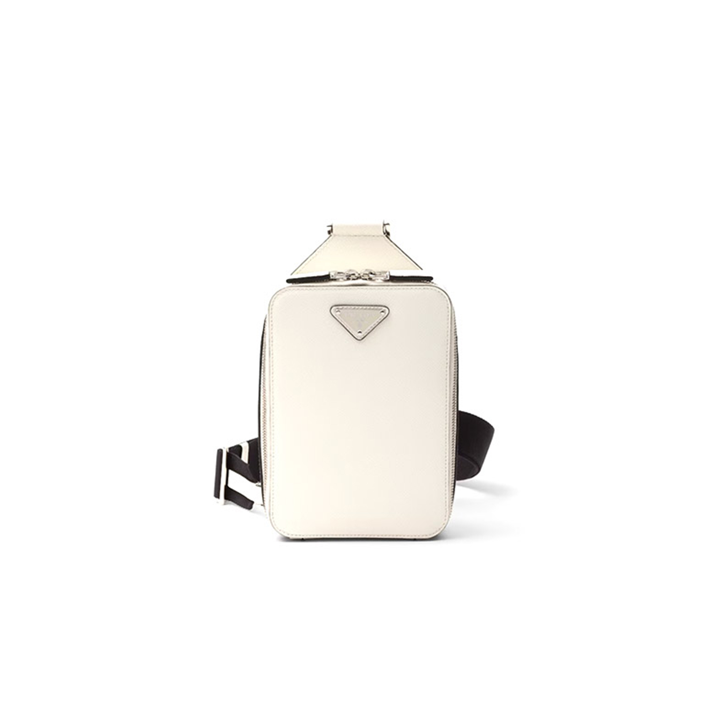 Pra*a brique saffiano leather bag 2vz106 (20*14*4cm)